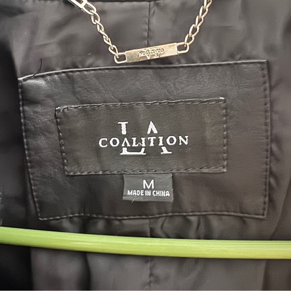 Women’s Faux Leather Jacket - Picture 2 of 7